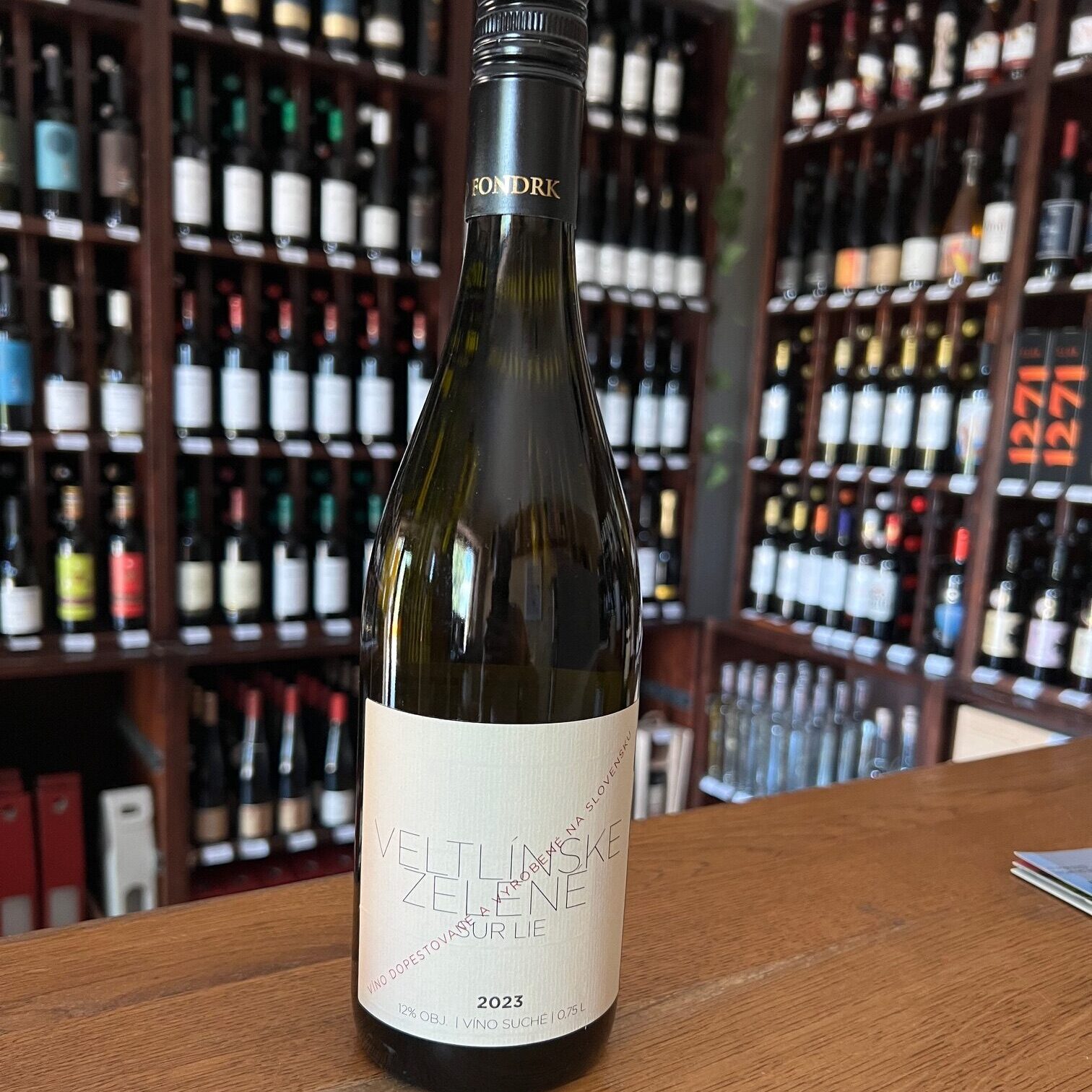Veltlínske zelené Sur Lie 2023 suché - Miroslav Fondrk