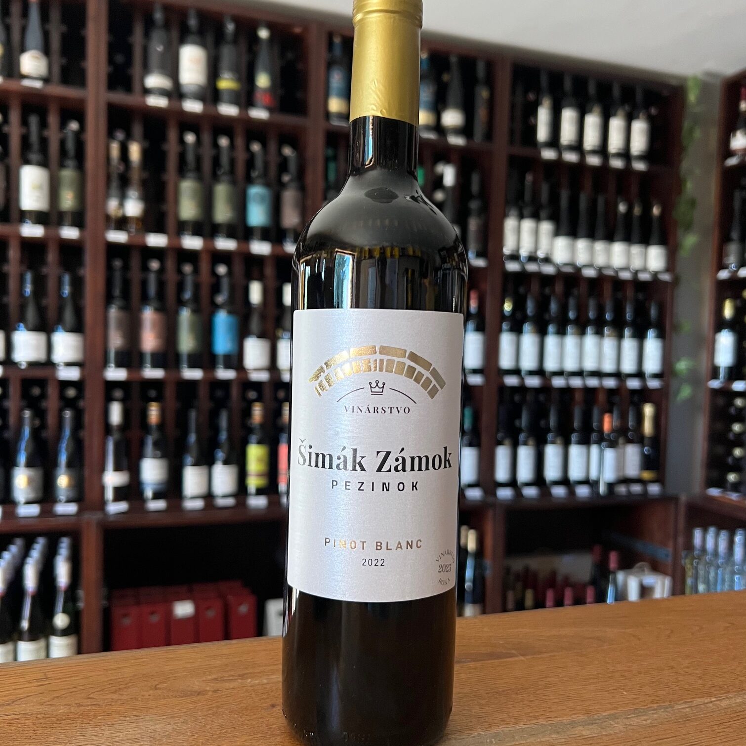 Pinot Blanc 2022 suché - Zámocké vinárstvo - Roman Janoušek